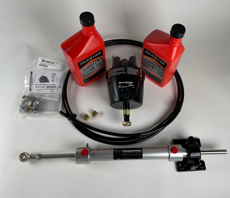 Komplett Hydraulisk Styring til Ror - Pakke 8