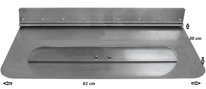 Hovedbilde Plan med hengsel, BENNETT, 24x 12