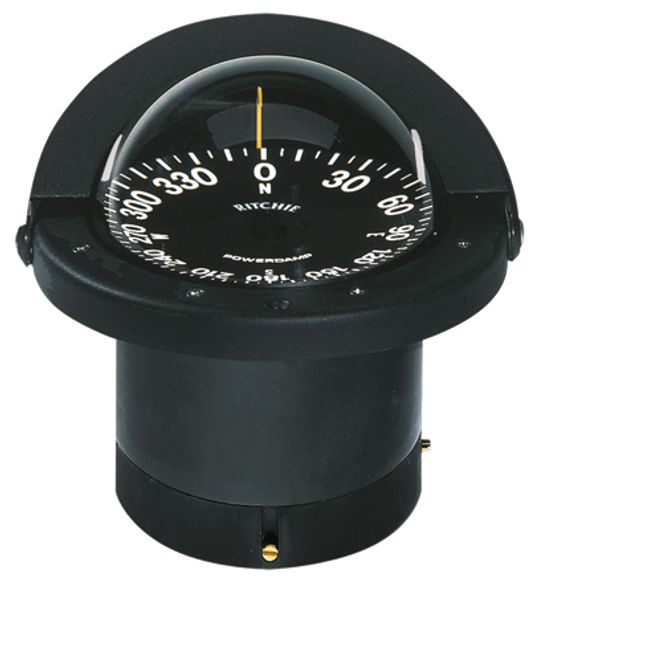 Hovedbilde Innfellbart sort kompass, FN201 Rattmerket