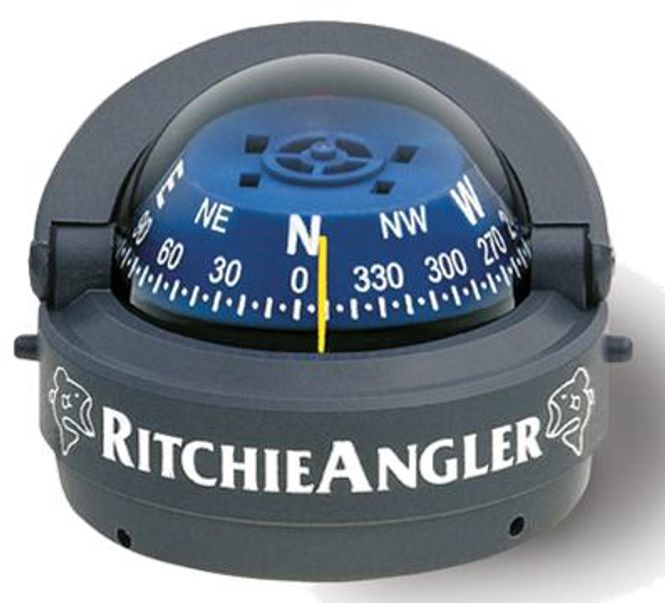 Hovedbilde Flatmontert grått kompass, RA93