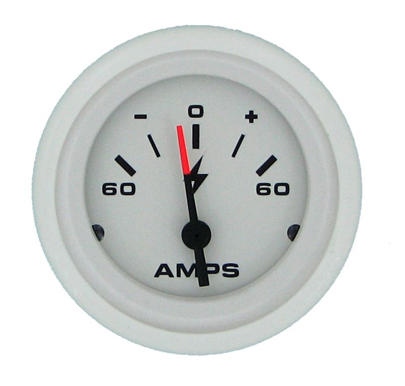 Amperemeter, -60-0-+60, Veethree Arctic 2