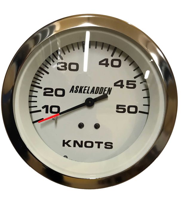 Hovedbilde VEETHREE Fartsm?ler 0-50 knop