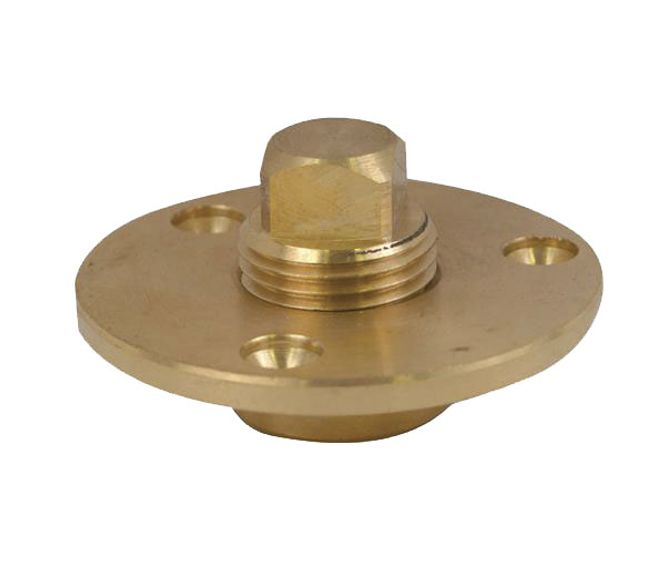 Hovedbilde Attwood Lenseplugg i st?pt bronse, 1/2