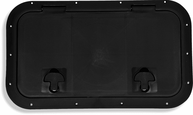 Hovedbilde Bomar Inspeksjonsluke, Y.D: 349mm x 597mm - Svart