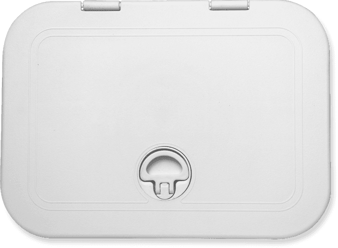 Hovedbilde Bomar Inspeksjonsluke, Y.D: 260mm x 357mm - Hvit