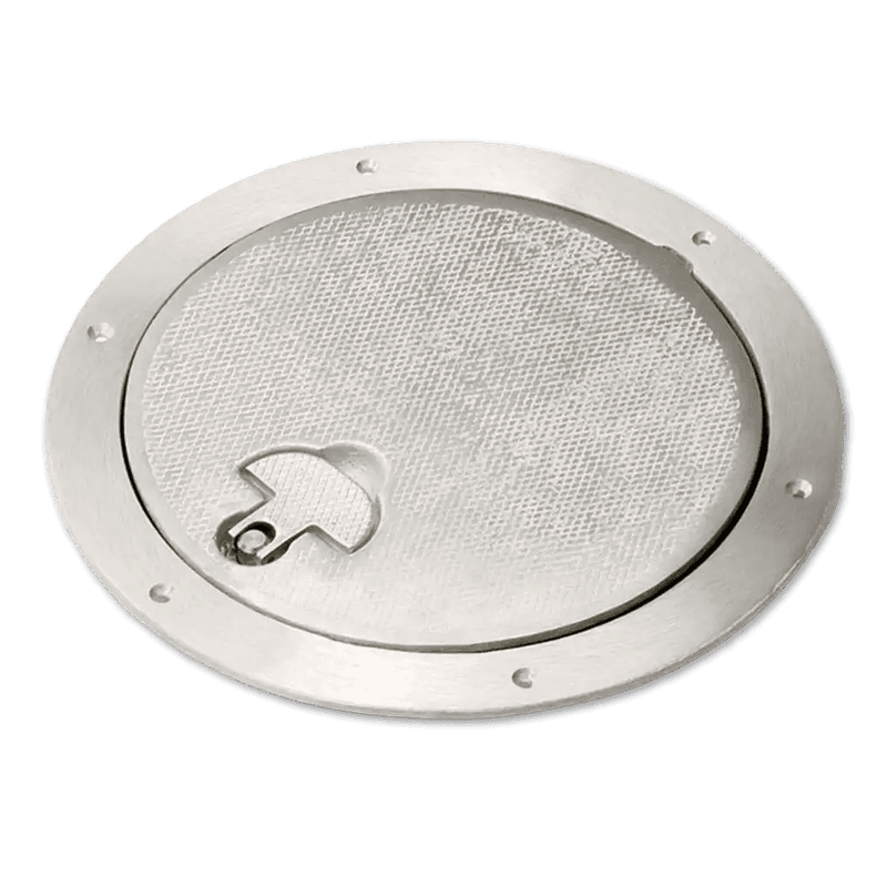 Bomar Dekkplate i aluminium, Rund - 213 mm | 8-3/8
