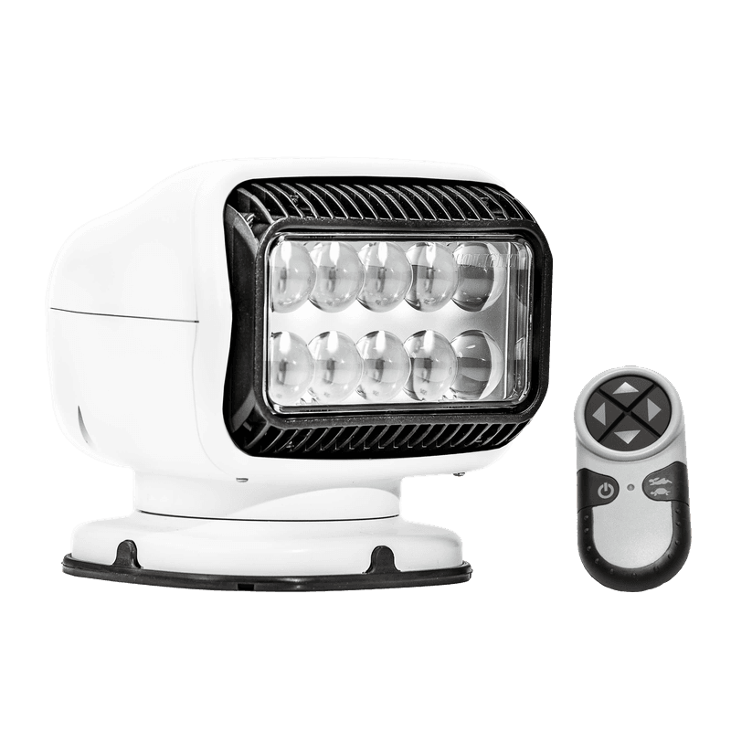 S?kelys Golight GT, 12V, LED, med fjernkontroll - Hvit