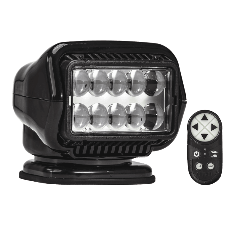 S?kelys Golight Stryker, 12V, LED med Fjernkontroll -Svart