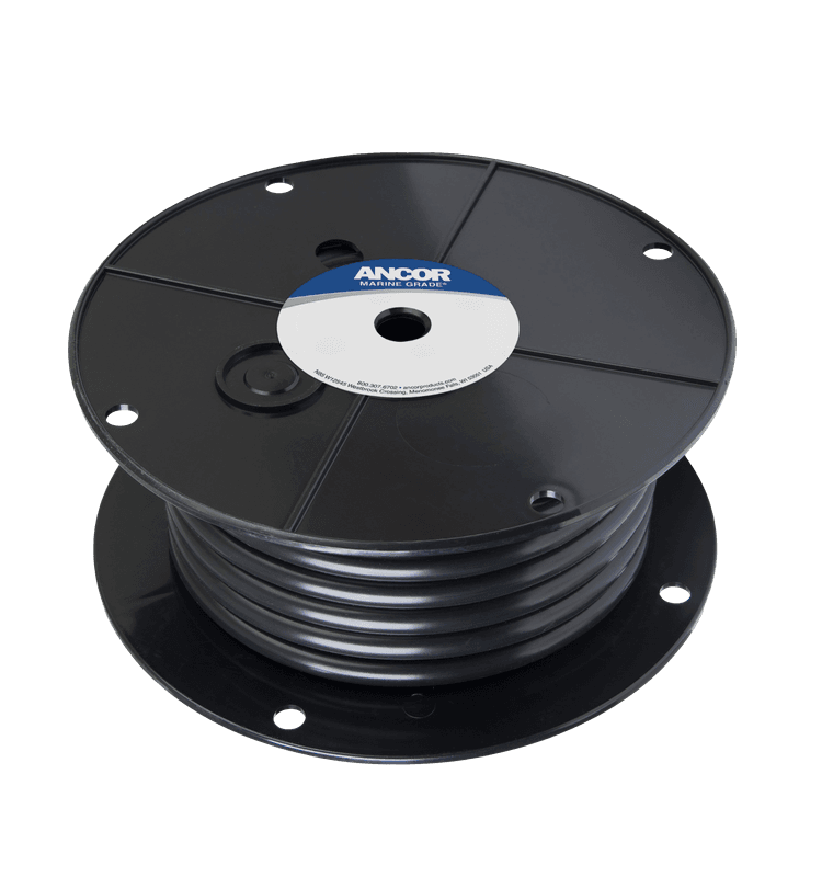 Fortinnet Marine Gradert Batterikabel p? 42mm?, Svart - 7.6m