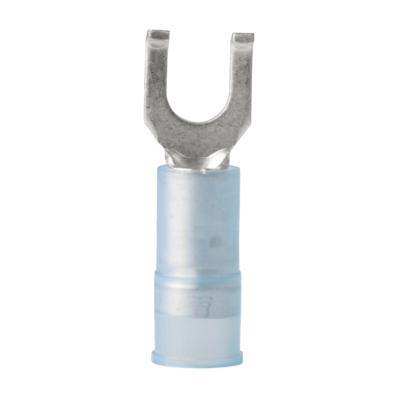 Gaffelkabelsko, Nylonisolert, 1-2mm2 (16-14AWG) - 100stk