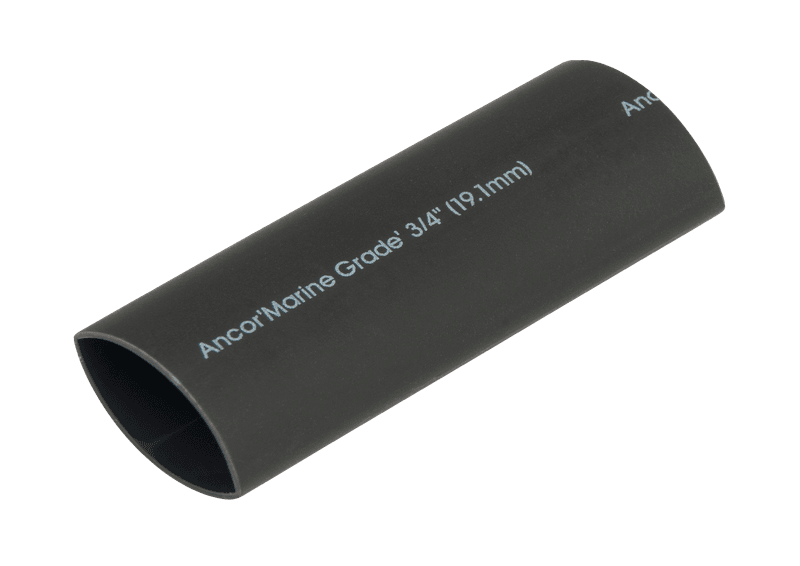 Krympestr?mpe med lim, XLPO, ?19mm x 76mm, Svart - 3stk