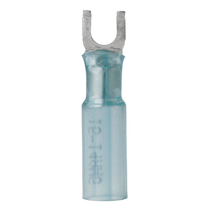 Hovedbilde Gaffelkabelsko, Krympeplast, 1-2mm2 (16-14AWG) - ...