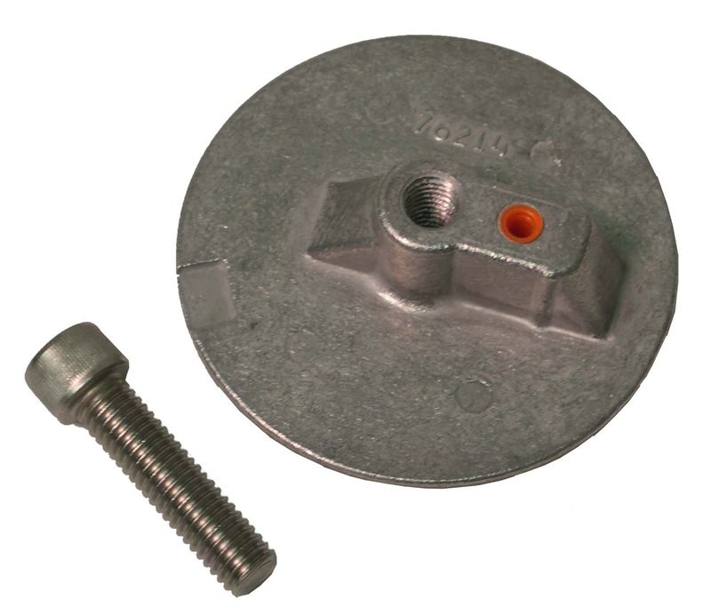 Merc trimfinne anode med bolt (762145Q5), Alu , 762145Q5