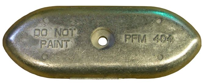 Hovedbilde Skrog anode 0.7 kg, m/t?ringsindikator, Alu, ...