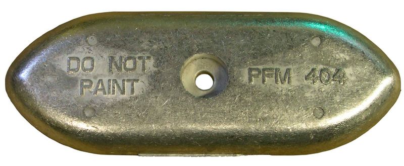 Skrog anode 0.7 kg, m/t?ringsindikator, Alu, h404a