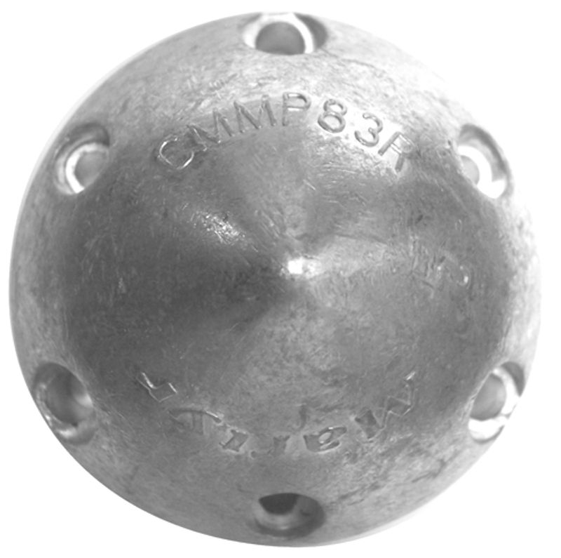 Max Prop anode (83 M), 3 1/8? (79 mm), Zink, CMMP83RZ