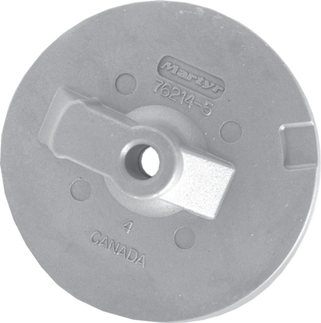 Hovedbilde Merc trimfinne anode uten bolt, Zink 762145, ...