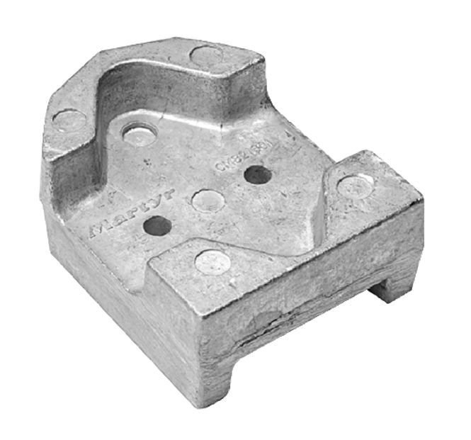 Hovedbilde Gimbal Bearing anode med bolt, Zink 821631, ...