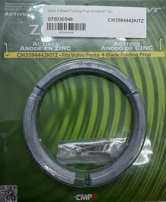 Hovedbilde Foldepropellanode til Volvo Penta, tilsv: 3584442 ...