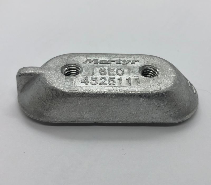 Yamaha side Montert anode 4 - 15 Hk, Alu CM6E54525111A