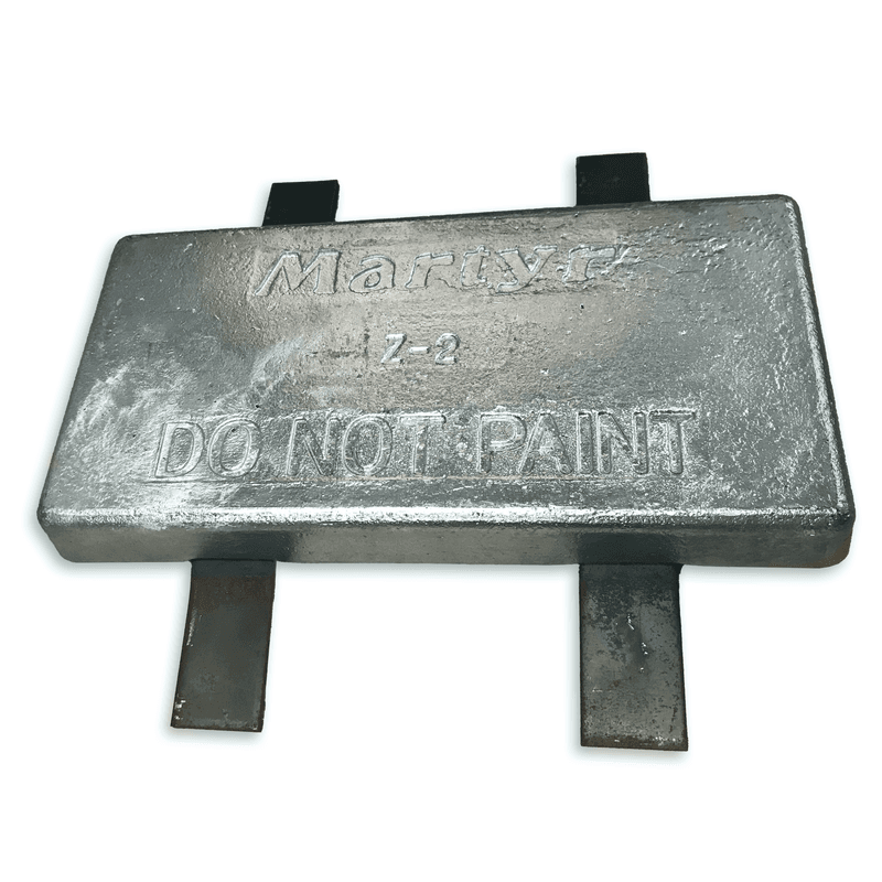 Plate anode, Yrkesbruk, 10.68 Kg, Zink, CMZ02SZ