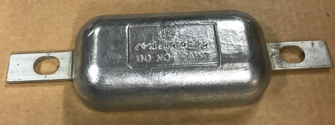 Hovedbilde Strømlinjeformet anode, Yrkesbruk, 2.27, Zink, ...