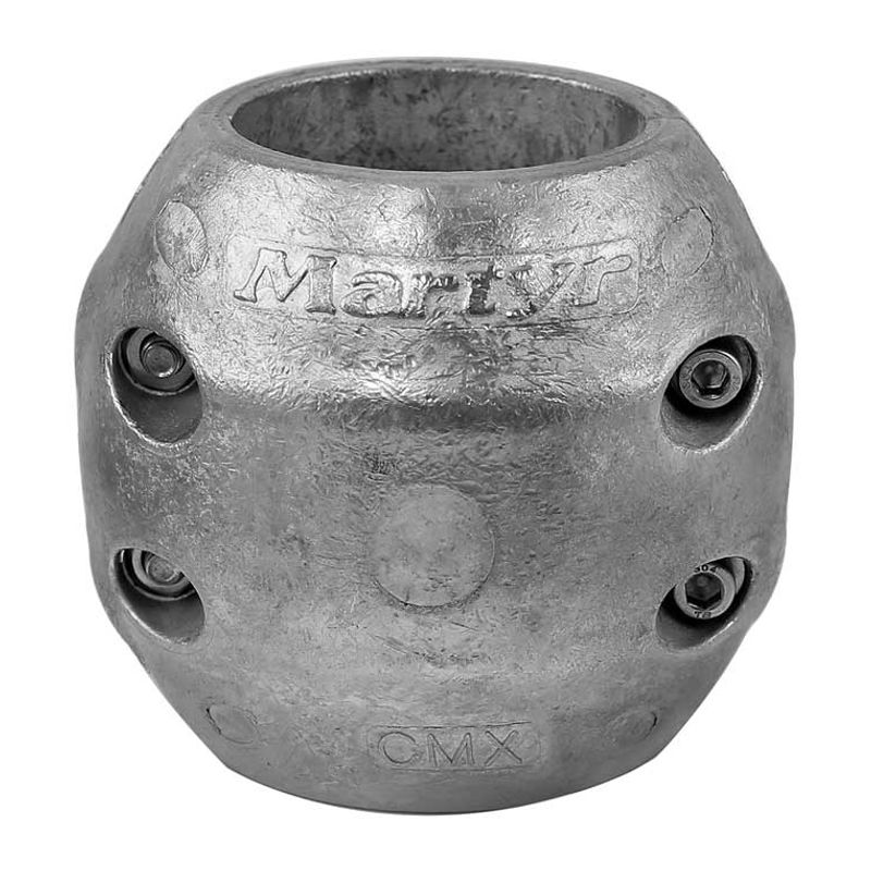 Eggformet Akselanode for 65mm aksel - Sink (CMX65)