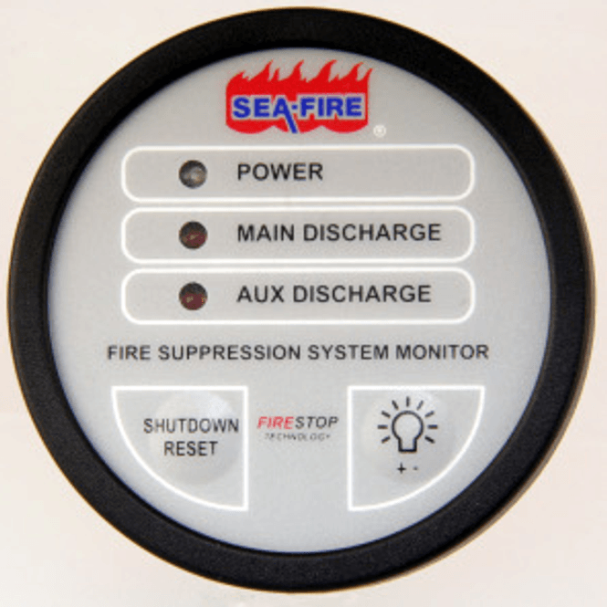 Hovedbilde Seafire panel rundt f/ 2 flasker(Rom)