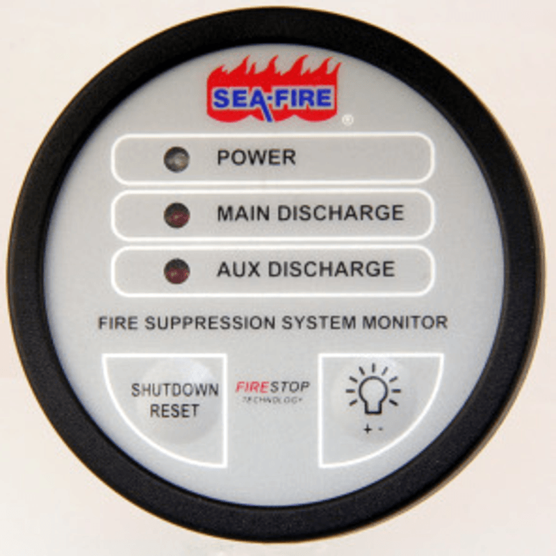 Seafire panel rundt f/ 2 flasker(Rom)
