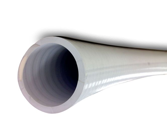 Hovedbilde 25 mm septikk slange. 15 meters rull. Super PVC