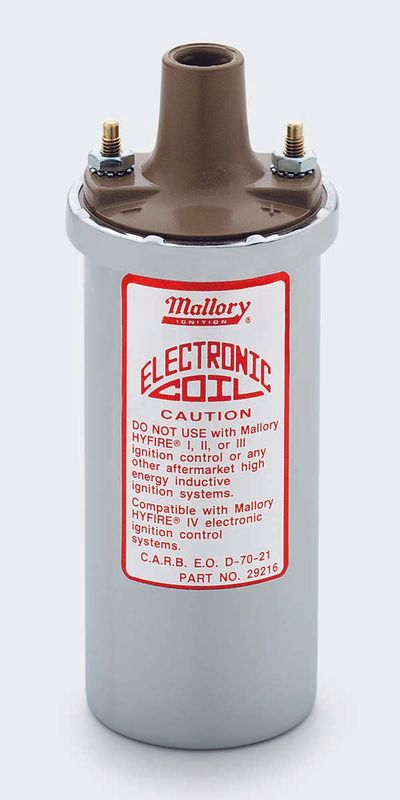 Coil, High output, forkrommet
