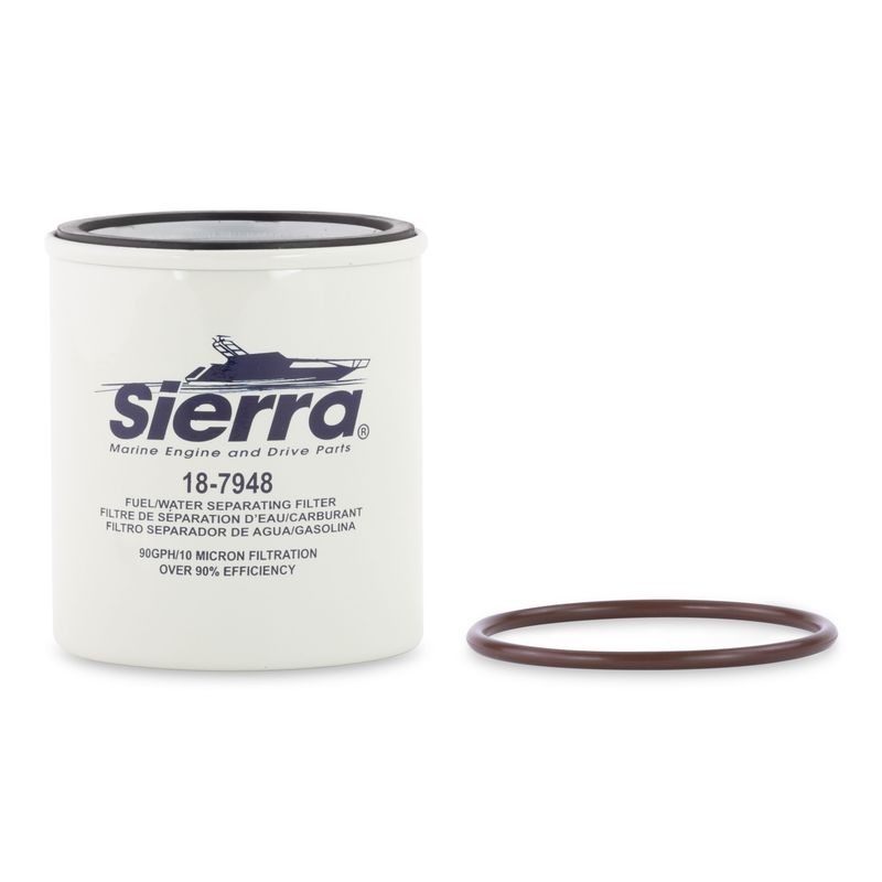 Vannutskillerfilter til Mercury, 10?m, tilsv: 8M0146206 mfl.