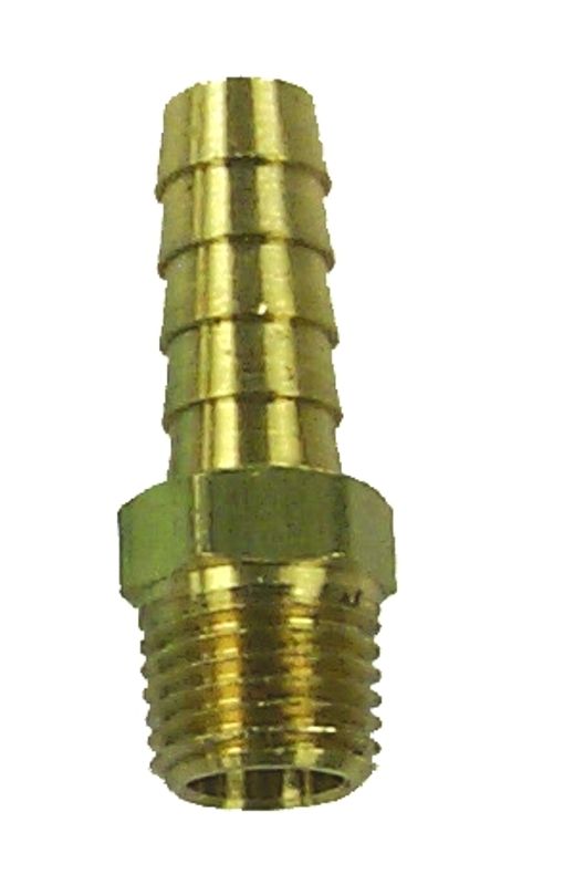 Nippel til 10mm slange, 1/4'' gjenger