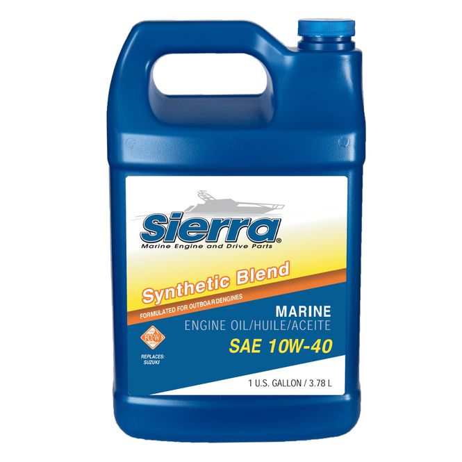 Hovedbilde 10W-40 Halvsyntetisk Marine Motorolje - 3.7L