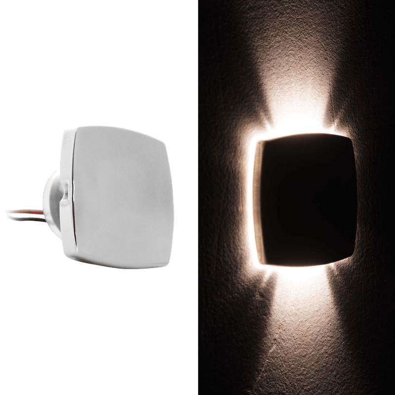 LED Step/d?rk Lys, Rektangel, Toveis lysstr?le